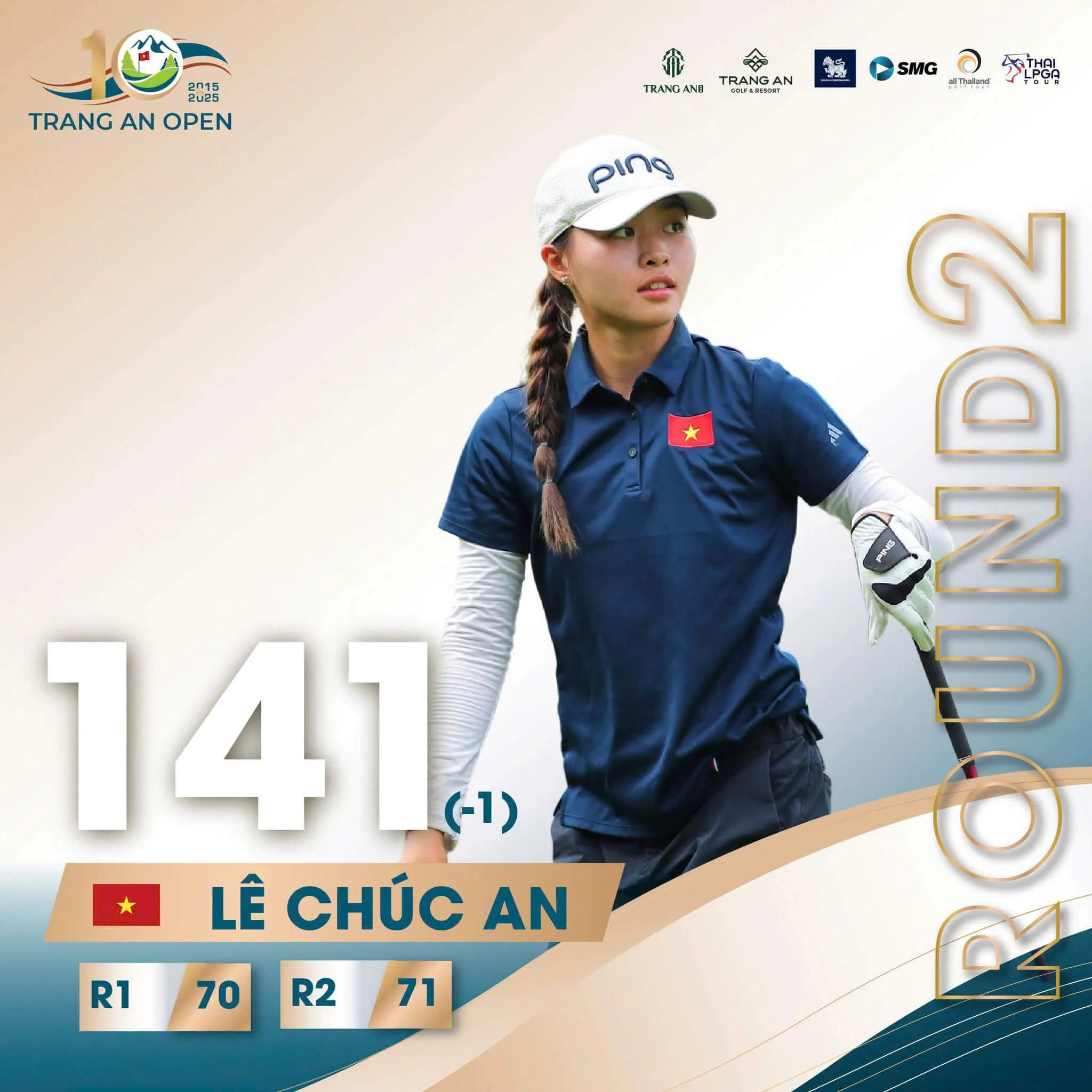 Dấu Ấn Golf Nữ Việt: Chúc An Góp Mặt Rolex Rankings, Gia Hân Vượt Cắt Thai LPGA