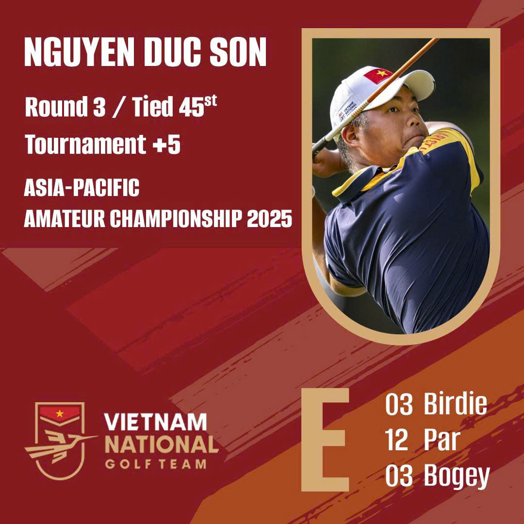 Golf Trẻ Việt Nam - Nguyễn Đức Sơn