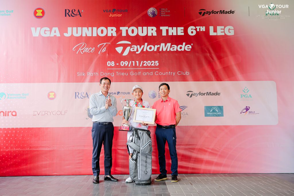 VGA Junior Tour 2025 – Chặng 6: Nguyễn Bảo Phát Lên Ngôi Vô Địch Với Ba Vòng Điểm Âm Liên Tiếp