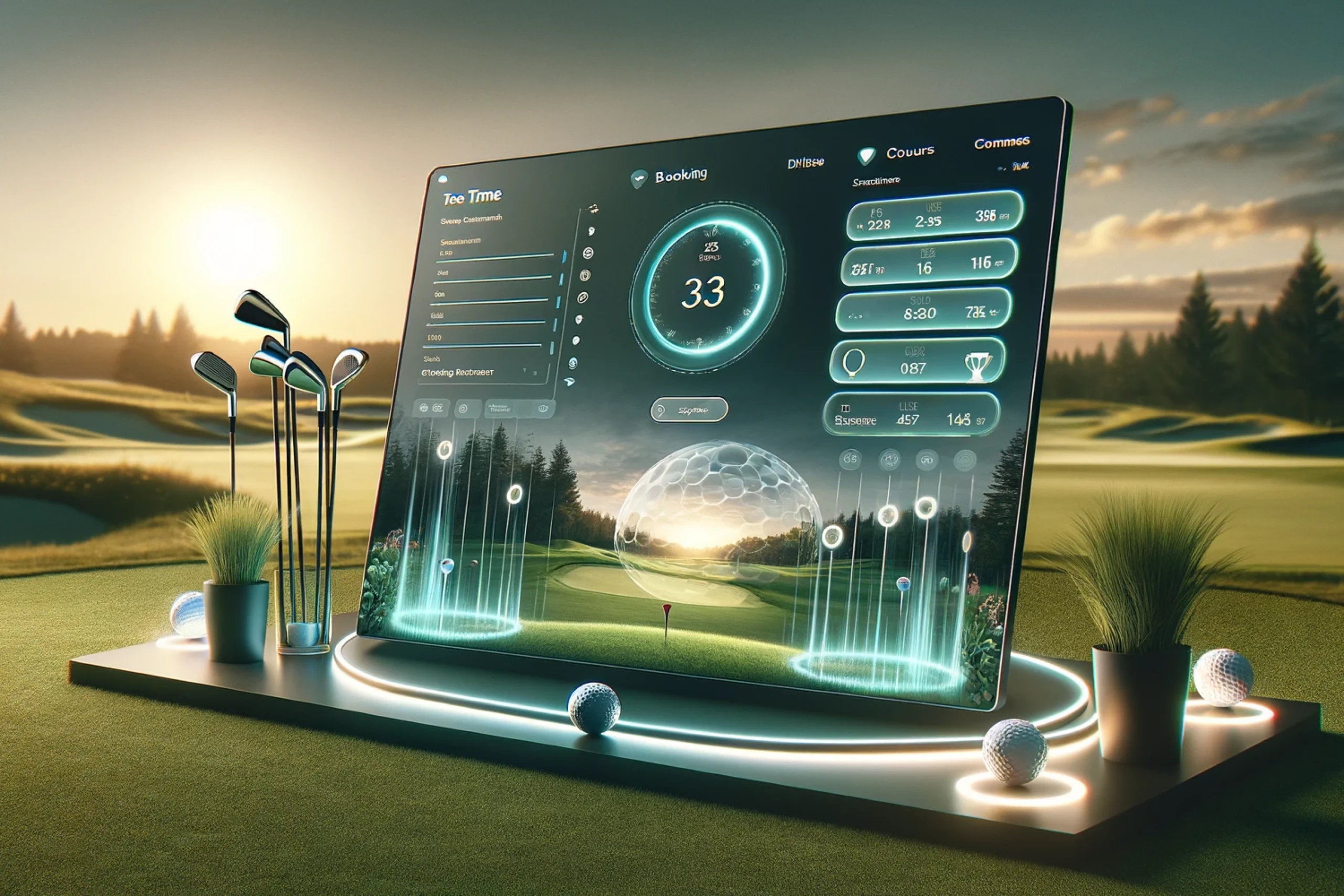 Hệ thống booking thời gian thực giúp sân golf hiển thị tee-time trống chính xác, giảm no-show và tối ưu vận hành trong mùa cao điểm. (Nguồn ảnh: Trang tin Golf Course Technology Reviews)