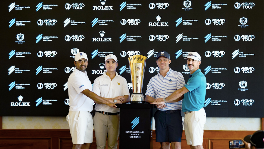 Với quỹ thưởng 2 triệu USD, The International Series 2026 nâng tầm vị thế golf Việt Nam trên bản đồ châu Á. (Nguồn ảnh: Báo Tiền Phong)