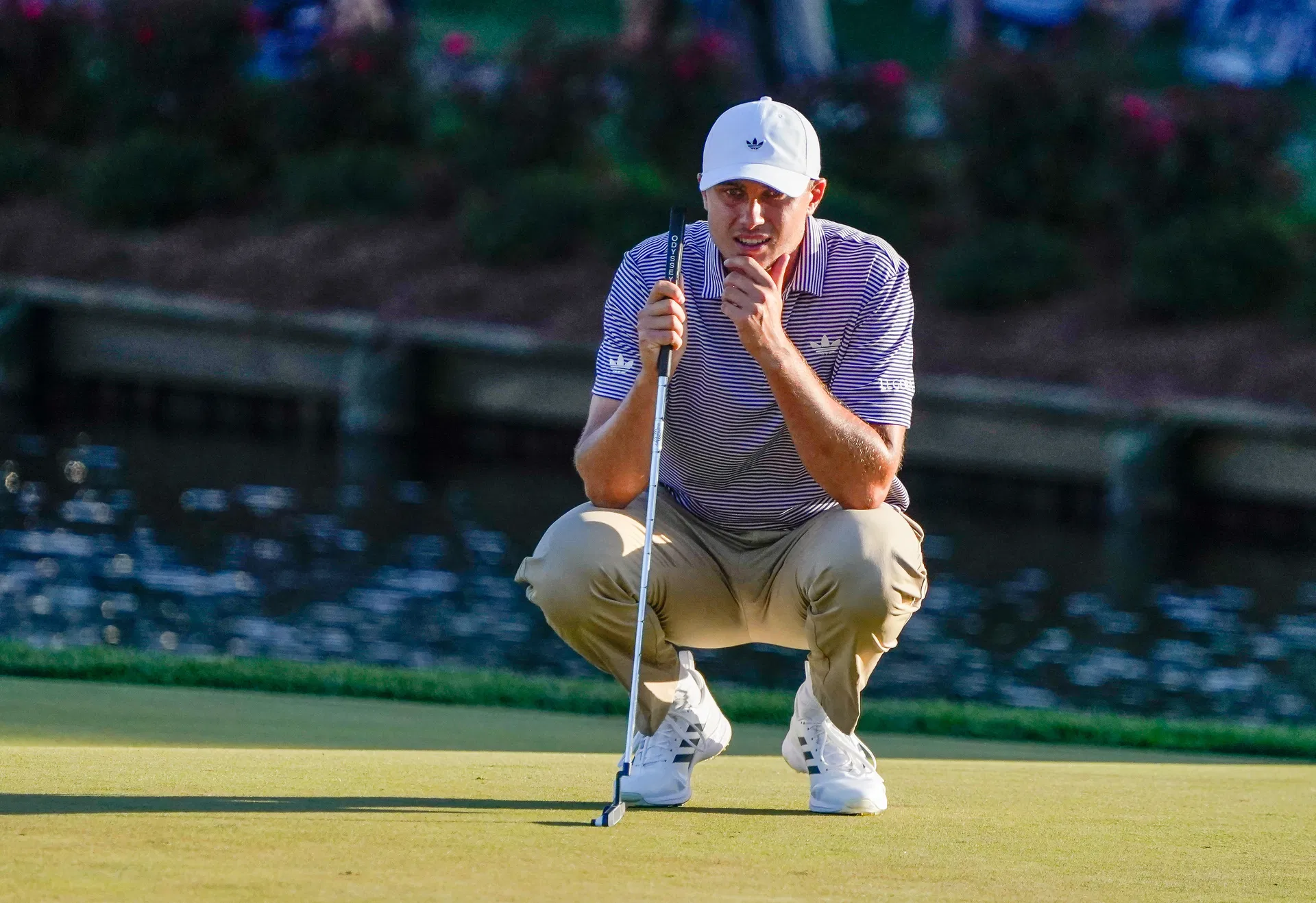 Bảng điểm sau vòng 2 cho thấy Ludvig Åberg dẫn đầu, nhưng cuộc đua vẫn rộng mở. (Nguồn ảnh: Trang tin PGA Tour Media)