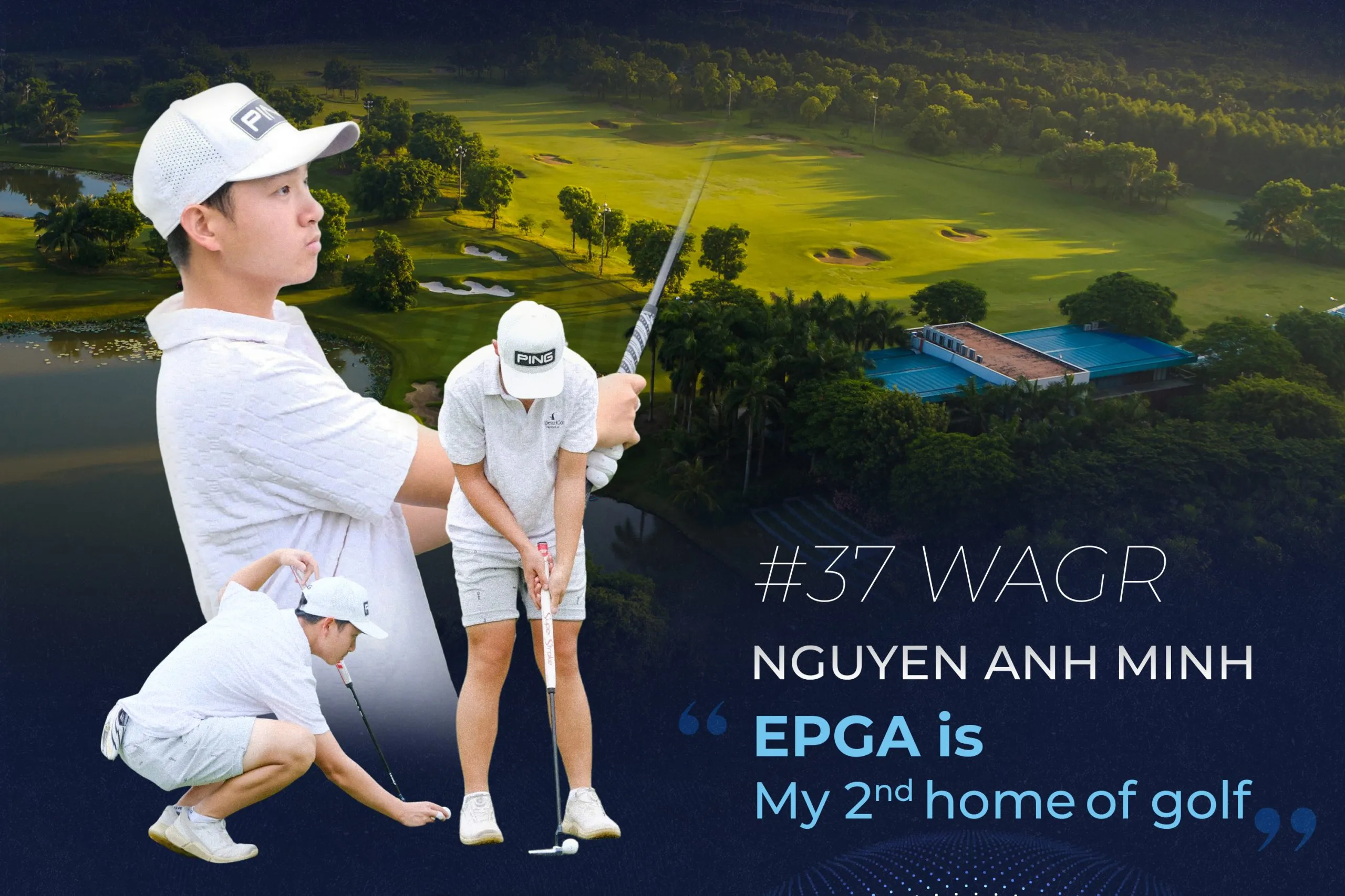 Từ năm 2026, điểm WAGR giúp thành tích golfer trẻ Việt Nam lần đầu tiên được ghi nhận trên bản đồ golf nghiệp dư thế giới. (Nguồn ảnh: Trang tin EPGA - Els Performance Golf Academy)
