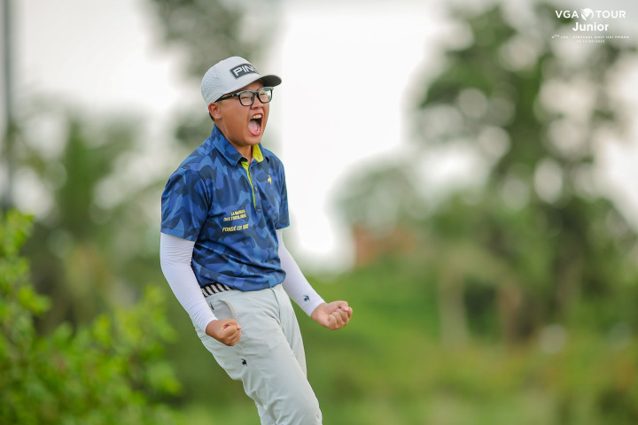 Từ vòng 85 gậy đầu tiên đến tấm thẻ 68 gậy ấn tượng, hành trình phát triển của Nguyễn Quang Đại là câu chuyện của kiên nhẫn. (Nguồn ảnh: Hiệp Hội Golf Việt Nam)