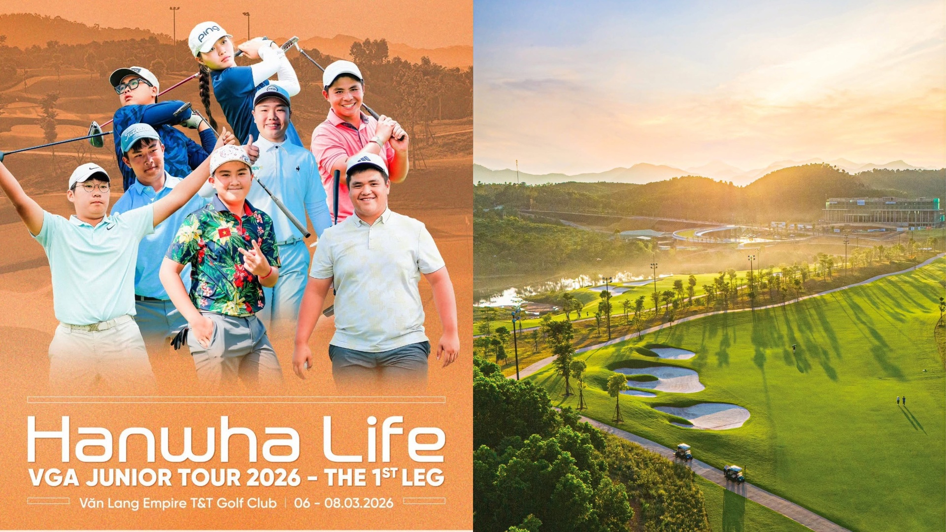 Thông qua VGA Junior Tour, Hanwha Life tiếp cận cộng đồng phụ huynh golfer trẻ trong môi trường thể thao tích cực và giàu cảm hứng. (Nguồn ảnh: Trang tin Vietnam Golf Magazine)