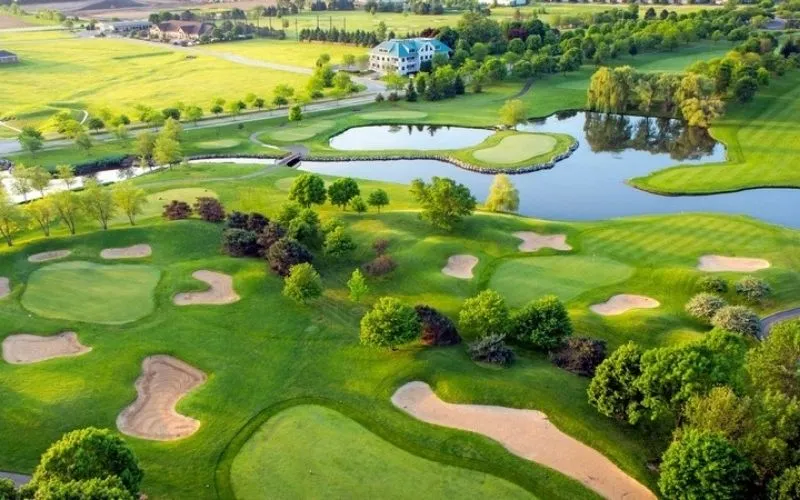 Fairway là hành lang lý tưởng dẫn bóng từ tee đến green, nơi từng góc dogleg và độ dốc âm thầm định hình lựa chọn chiến thuật. (Nguồn ảnh: Trang tin Golf Group)