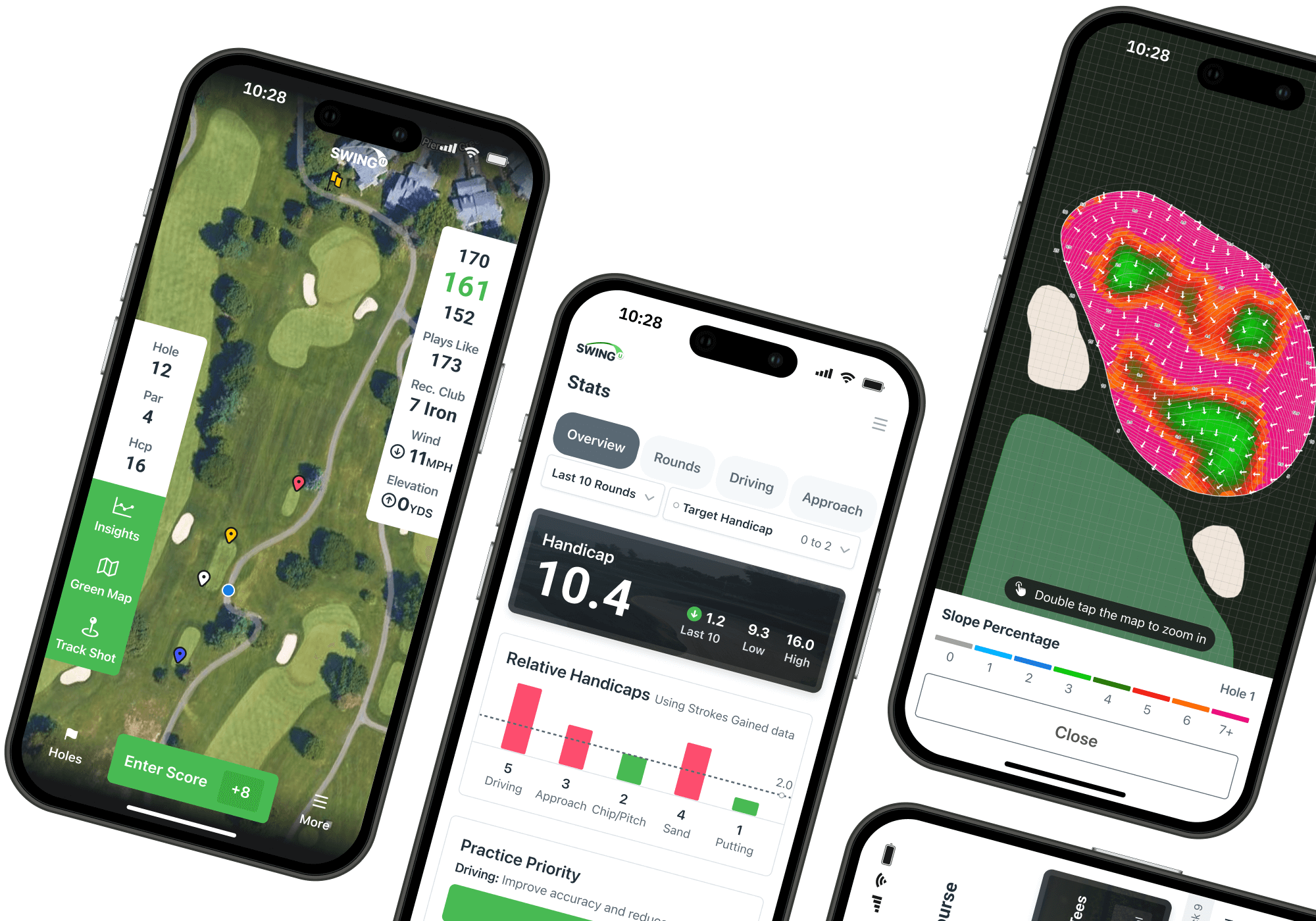 App GPS golf như Golfshot hay 18Birdies giúp golfer theo dõi khoảng cách và chiến thuật, trở thành công cụ hỗ trợ quen thuộc trên sân. (Nguồn ảnh: Trang tin MyGolfSpy) 