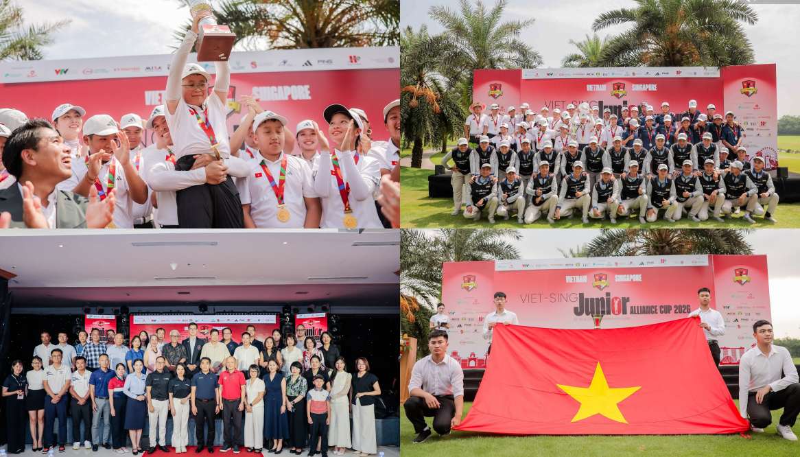 golf trẻ Việt Nam