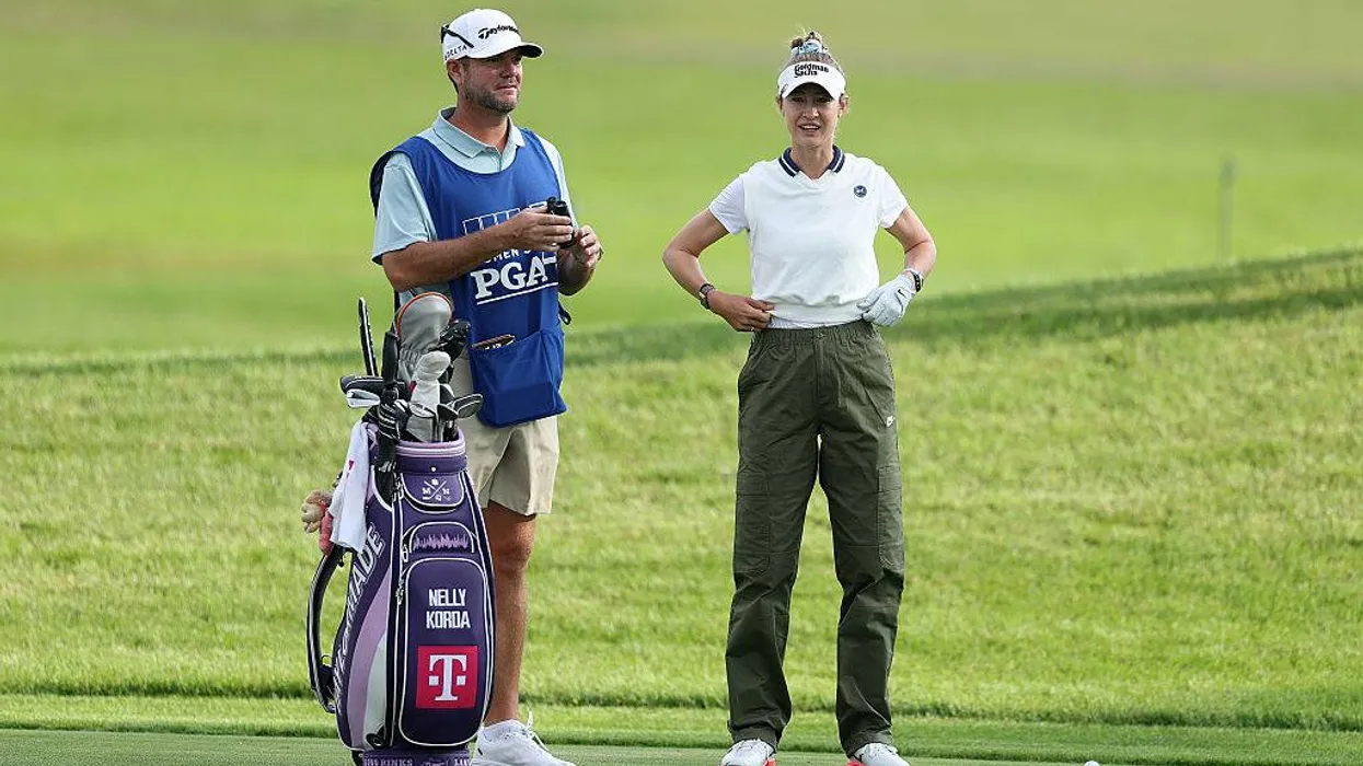 nelly-korda-of-the-united-states-waits-on-the-first-hole-during-a-pro-am-prior-to-the-kpmg-women-s-pga-championship-2026-at-haze