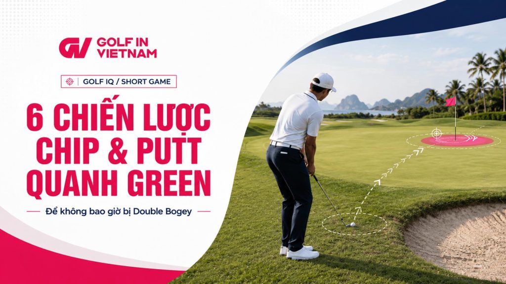 Nghệ Thuật Short Game: 6 Chiến Lược Chip Và Putt Quanh Green Để Không Bao Giờ Bị Double Bogey