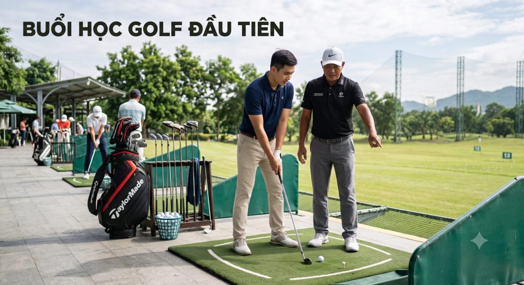 Buổi Học Golf Đầu Tiên Diễn Ra Như Thế Nào? Từ Lúc Check-In Đến Khi Kết Thúc
