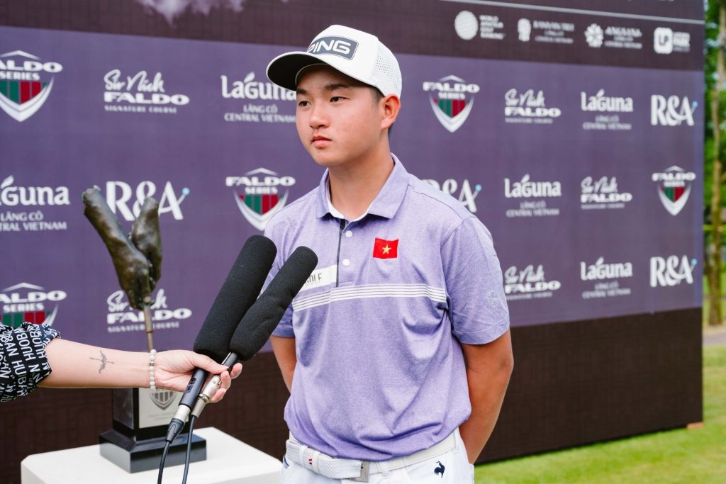 Lực lượng golfer trẻ Việt Nam ngày càng khẳng định vị thế quốc tế, tạo nền tảng dài hạn cho sự phát triển của golf thành tích cao. (Nguồn ảnh: Trang tin Laguna Lang Co)