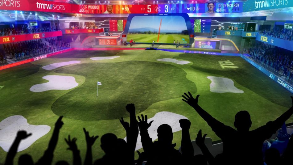 Mô hình arena golf tạo thêm “inventory” thương mại, từ sponsorship, bản quyền truyền thông đến merchandise và dữ liệu thi đấu. (Nguồn ảnh: Trang tin Golf Course Architecture)