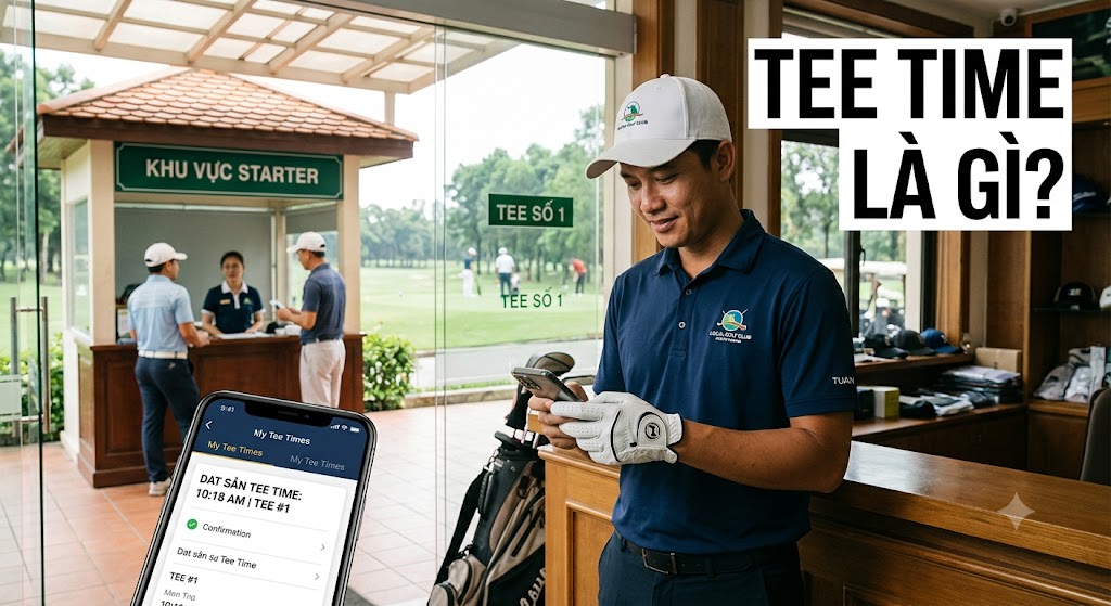 Tee Time Là Gì? Cách Đặt Giờ Chơi Golf Tại Việt Nam Cho Người Mới
