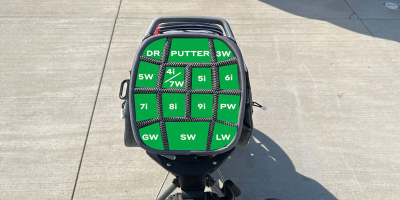 Túi golf nên được phân ngăn khoa học để gậy, bóng, tee, nước và đồ chống mưa luôn dễ tìm khi cần. (Nguồn ảnh: Trang tin Vietnam Golf Magazine)