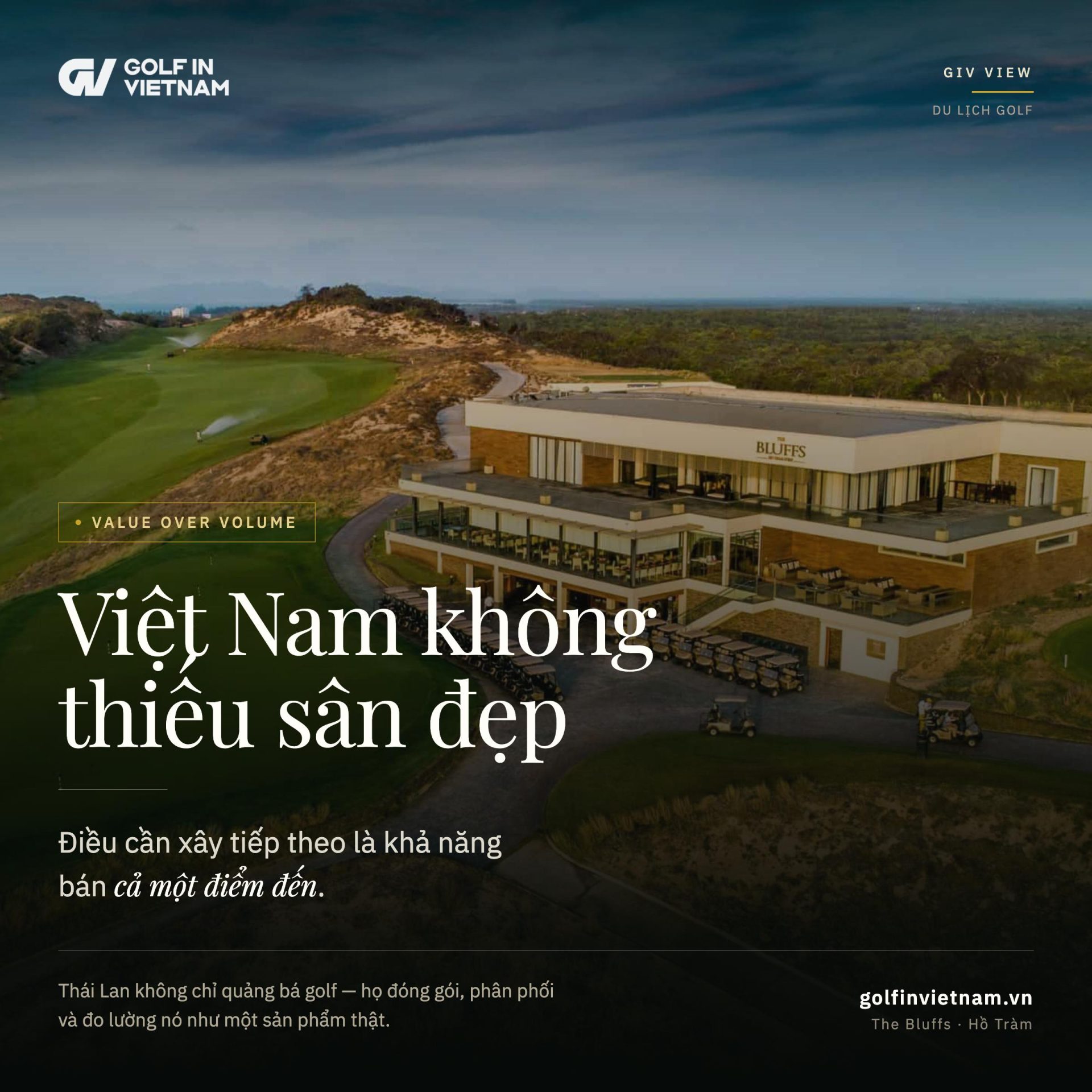 du lịch golf Việt Nam